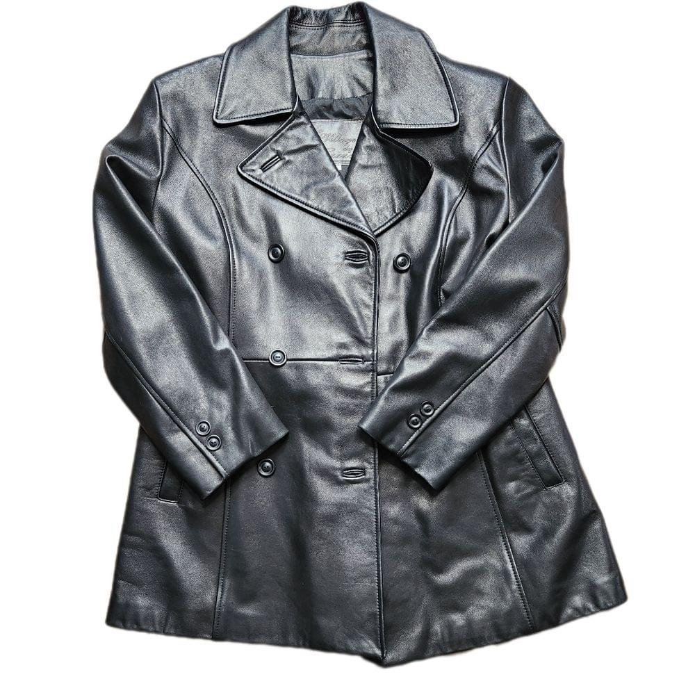 NWOT LE VILLAGE DU CUIR leather Jacket Size XL